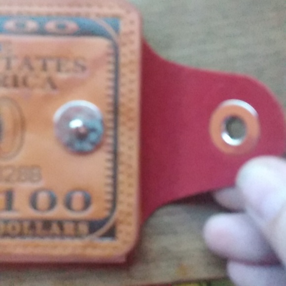 Awesome $100 Bill Leather Wallet Brand New In Original Packaging - Picture 2 of 6